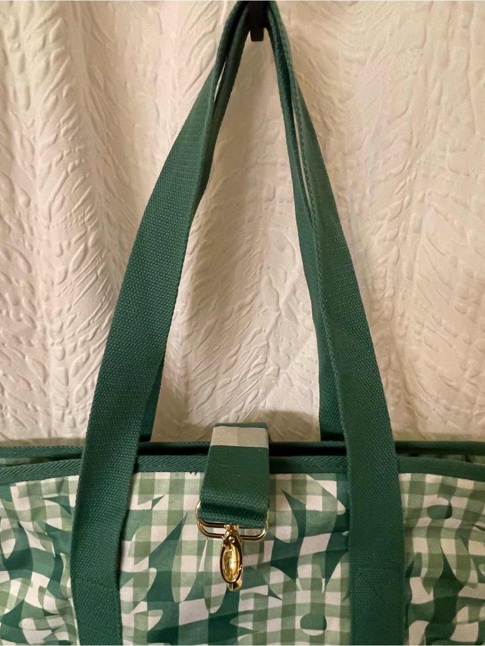 Kate Spade New York Daisy Gingham Large Cooler Insulated Bag - NWT ** - Picture 8 of 8